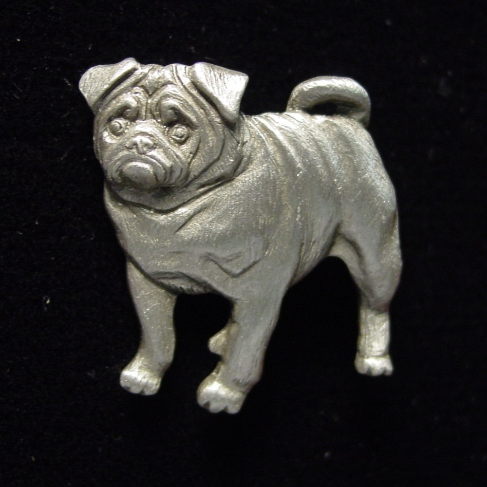 COPY - 🆕 ‘CUTE Pug ~ Dog' Pin Brooch
